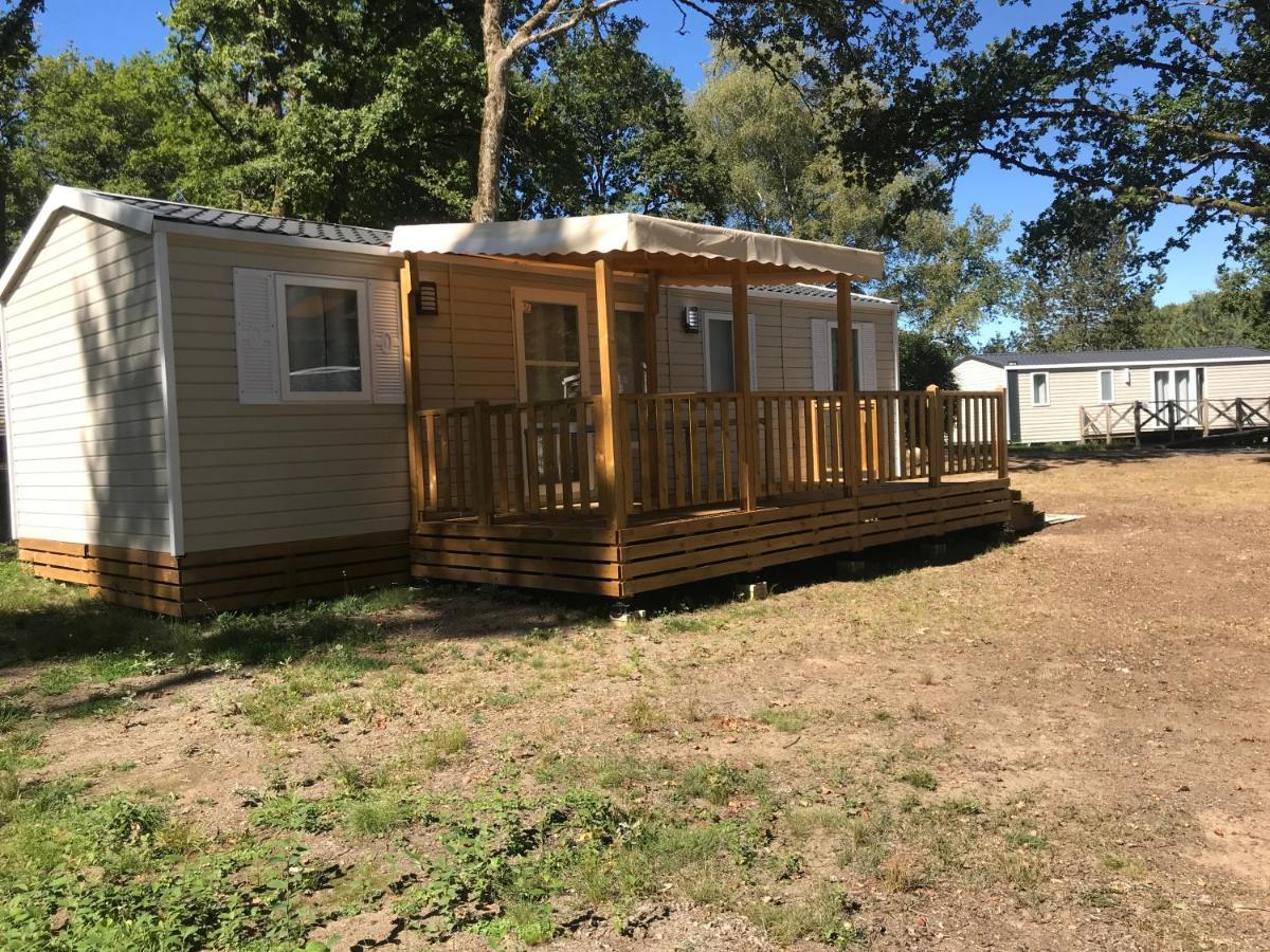 Mobil Home Xxl2 4 Chambres - Camping Chateau La Foret 圣于连－德朗德 外观 照片