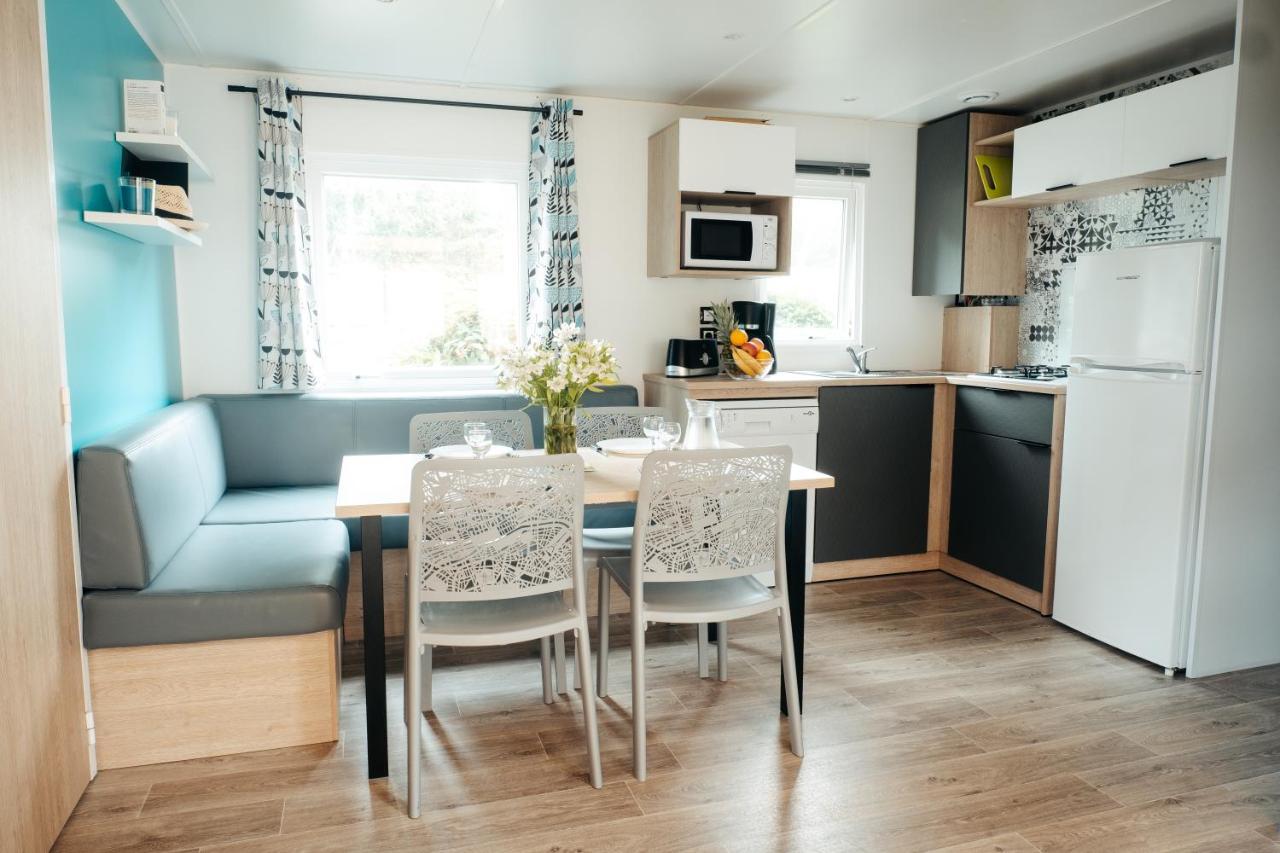 Mobil Home Xxl2 4 Chambres - Camping Chateau La Foret 圣于连－德朗德 外观 照片